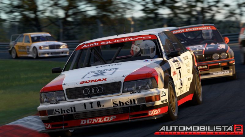 Audi Quattro V8 en Automobilista 2, parte de la actualización V1.6