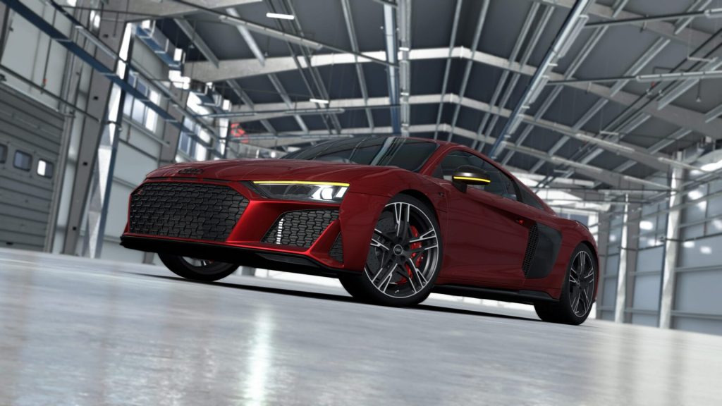 Audi R8 LMS GT2 y V10 performance en Assetto Corsa EVO update 0.9