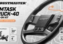 Thrustmaster SimTask Truck-40 Add-On Kit volante de camión para simracing con 40 cm y soporte