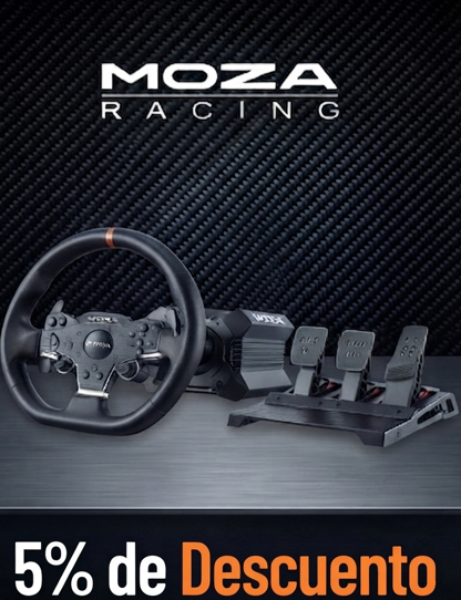 Moza Racing R5 Pro Bundle - DistritoGamer