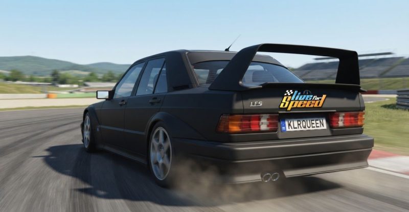 MERSOLES W192E en pista