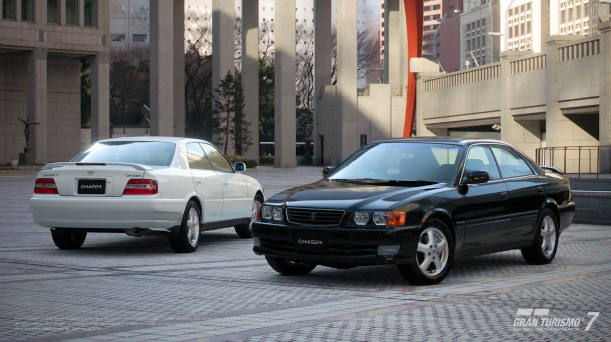 Toyota Chaser Tourer V del 97 preparado para tandas y drift en simracing