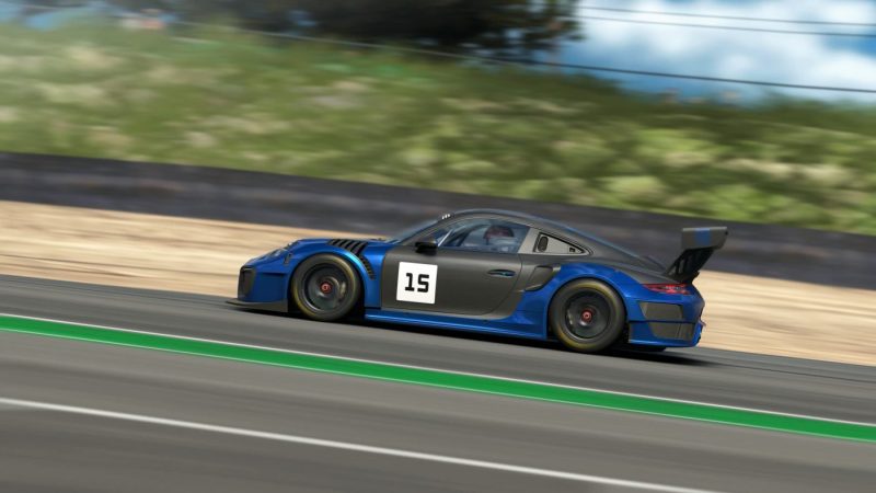 assetto corsa evo coche corriendo en pista