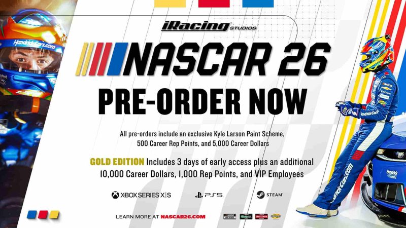 iracing nascar 2026 pre order